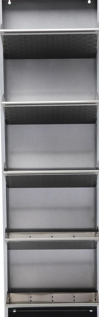 Scarpiera Caruso 5 Argento/Spazzolato (Mailorder) - KARE