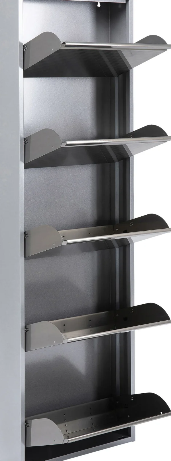 Scarpiera Caruso 5 Argento/Spazzolato (Mailorder) - KARE