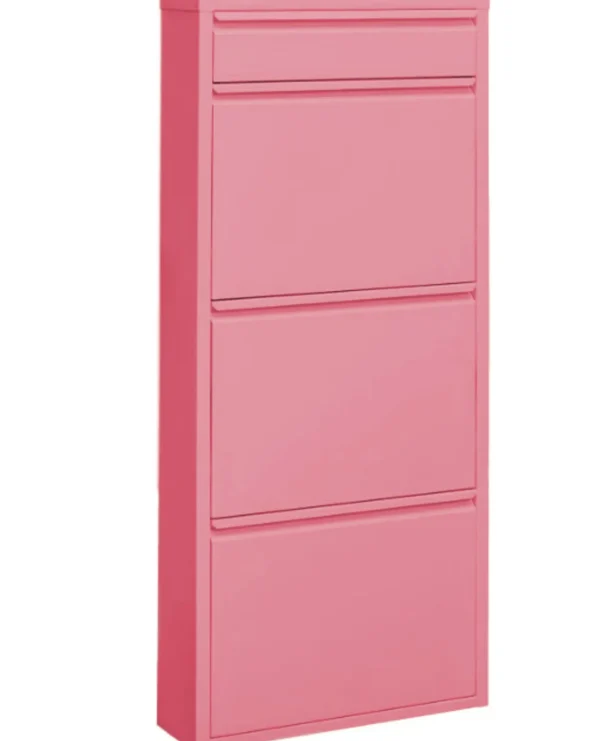 Scarpiera Caruso 3 Plus 1 Rosa - KARE
