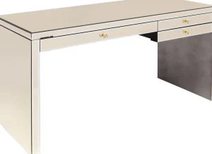 SCRIVANIA LUXURY CHAMPAGNE 140X60CM - KARE