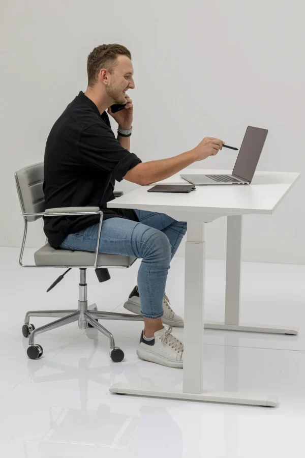 Scrivania Office bianca 160x80 cm - KARE