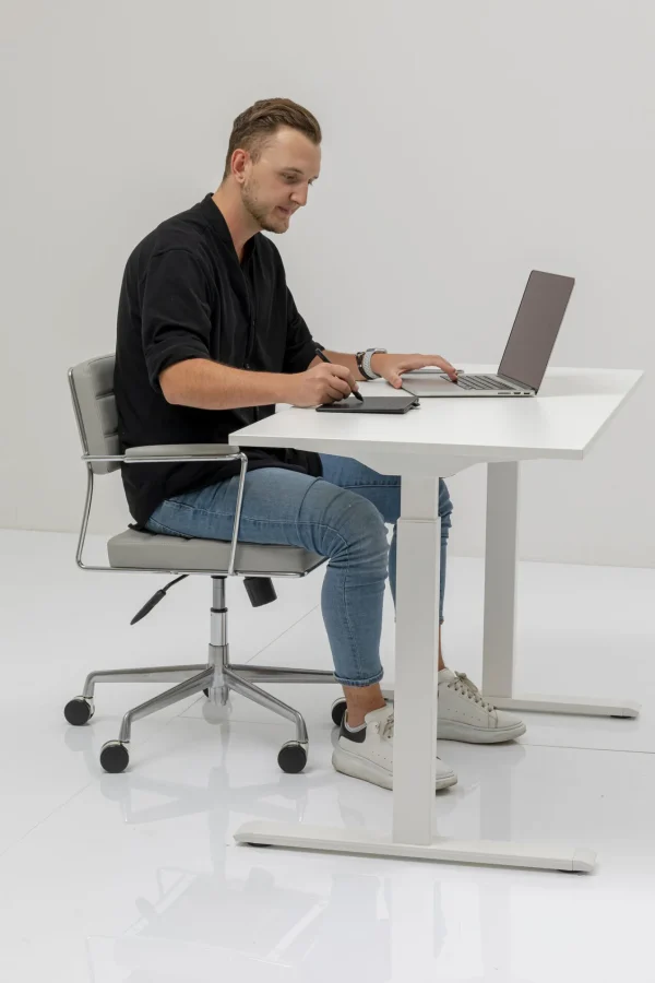 Scrivania Office bianca 160x80 cm - KARE