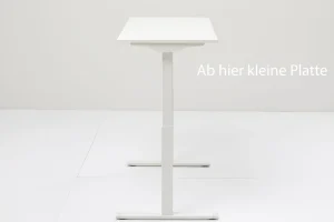 Scrivania Office bianco bianco 120x60 - KARE