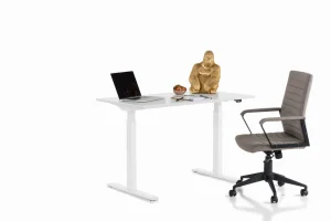 Scrivania Office bianco bianco 120x60 - KARE