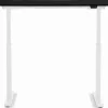 Scrivania Office bianco nero 120x70 - KARE