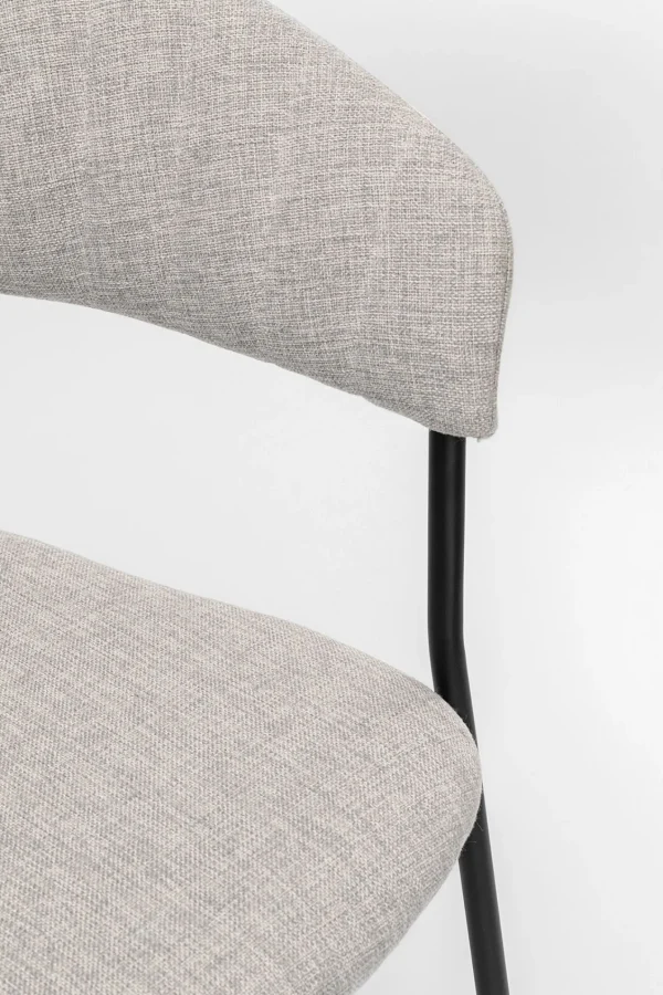 Sedia con braccioli Belle beige (2/set) - KARE