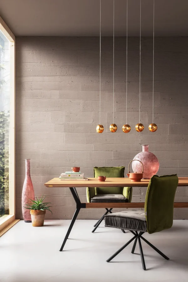 SEDIA CON BRACCIOLI CHELSEA VERDE - KARE