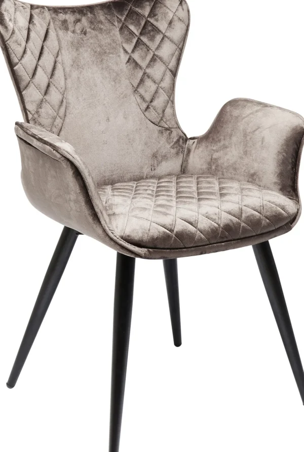 Sedia Con Braccioli Dream Marrone - KARE