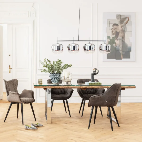 Sedia Con Braccioli Dream Marrone - KARE