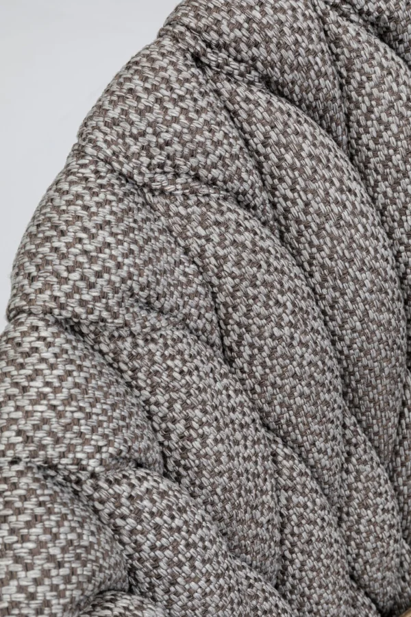 SEDIA CON BRACCIOLI KNOT TWEED - KARE