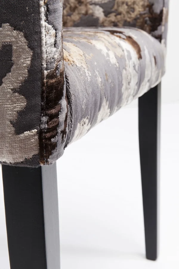 SEDIA CON BRACCIOLI MODE SUBLIME-BRUNO SCURO - KARE