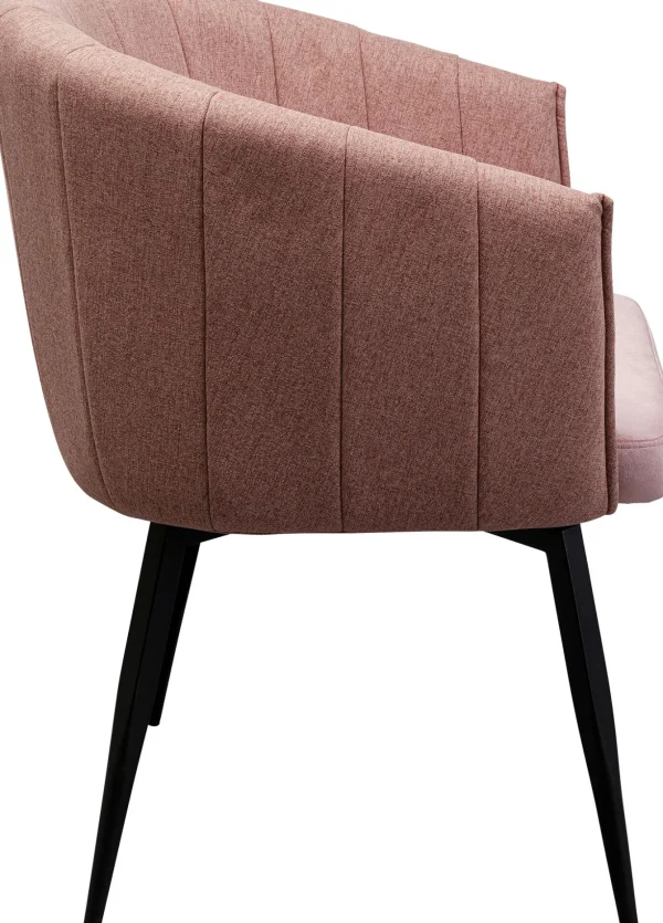 Sedia girevole Merida rosa - KARE