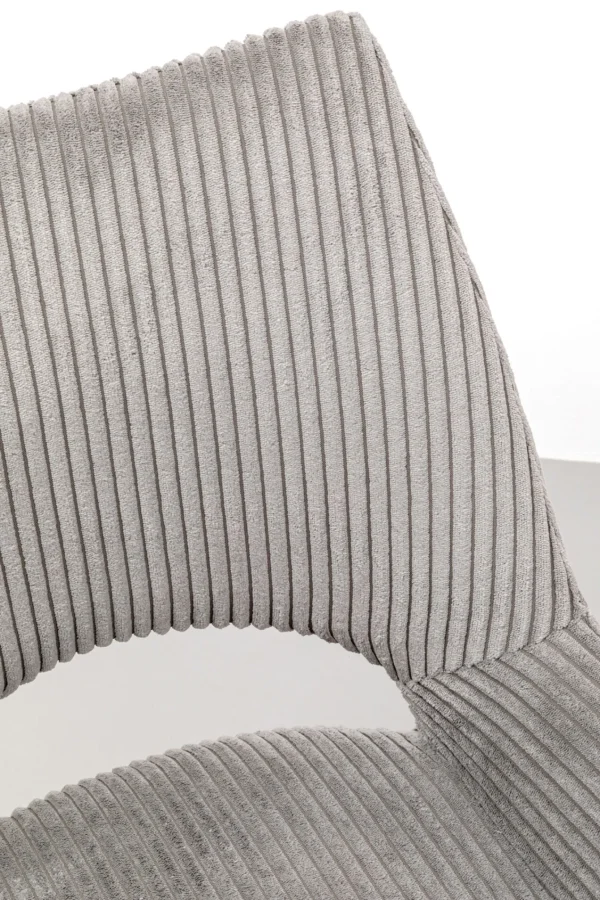 Sedia girevole Rich grigio scuro - KARE