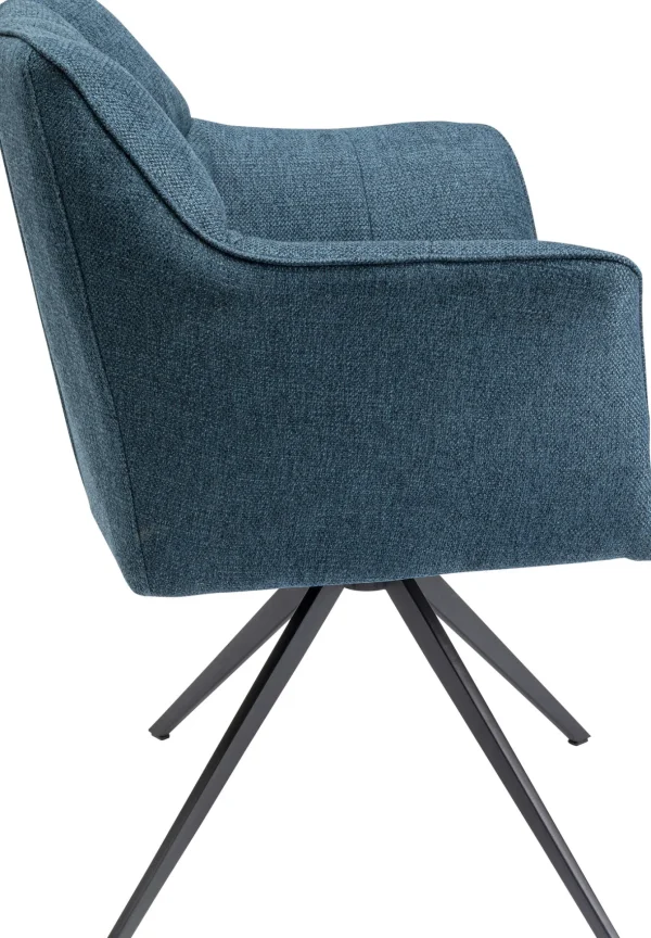 Sedia girevole Thinktank Blu - KARE