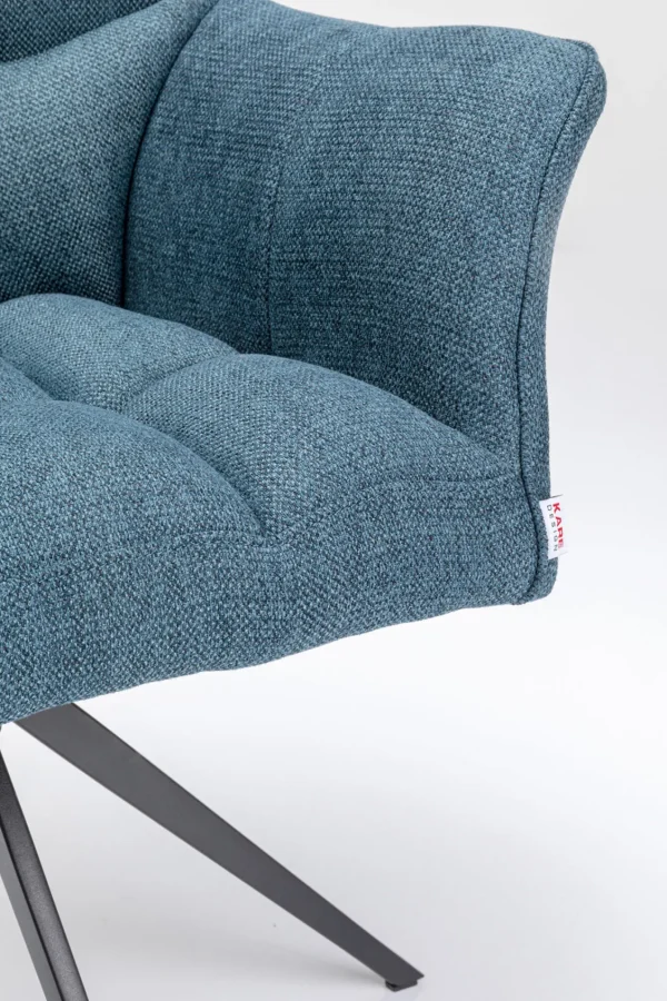 Sedia girevole Thinktank Blu - KARE