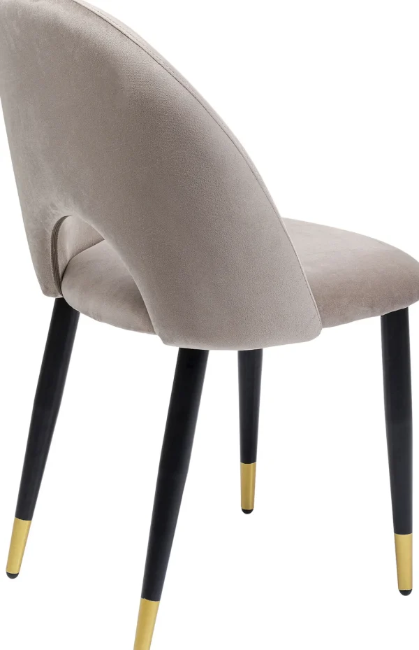 Sedia Iris Velluto Beige - KARE