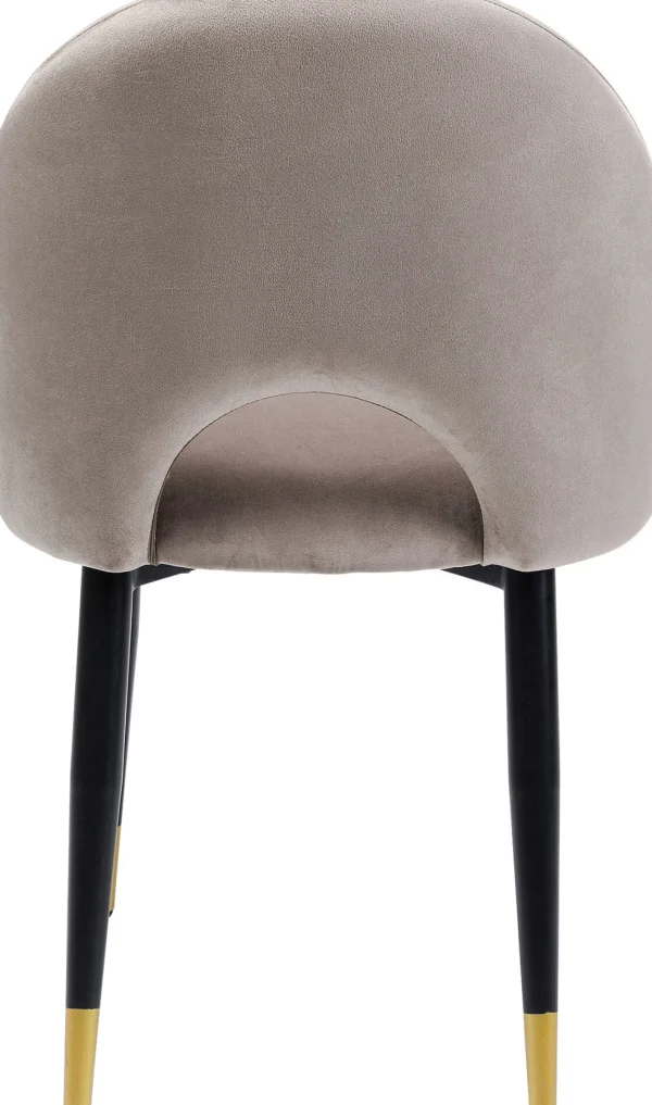 Sedia Iris Velluto Beige - KARE