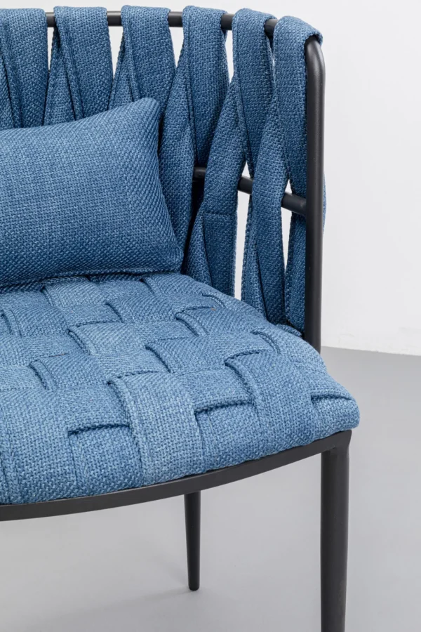 Sedia Staten Island blu - KARE