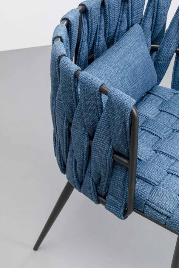 Sedia Staten Island blu - KARE