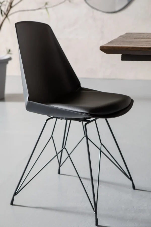 Sedia Wire Nero - KARE