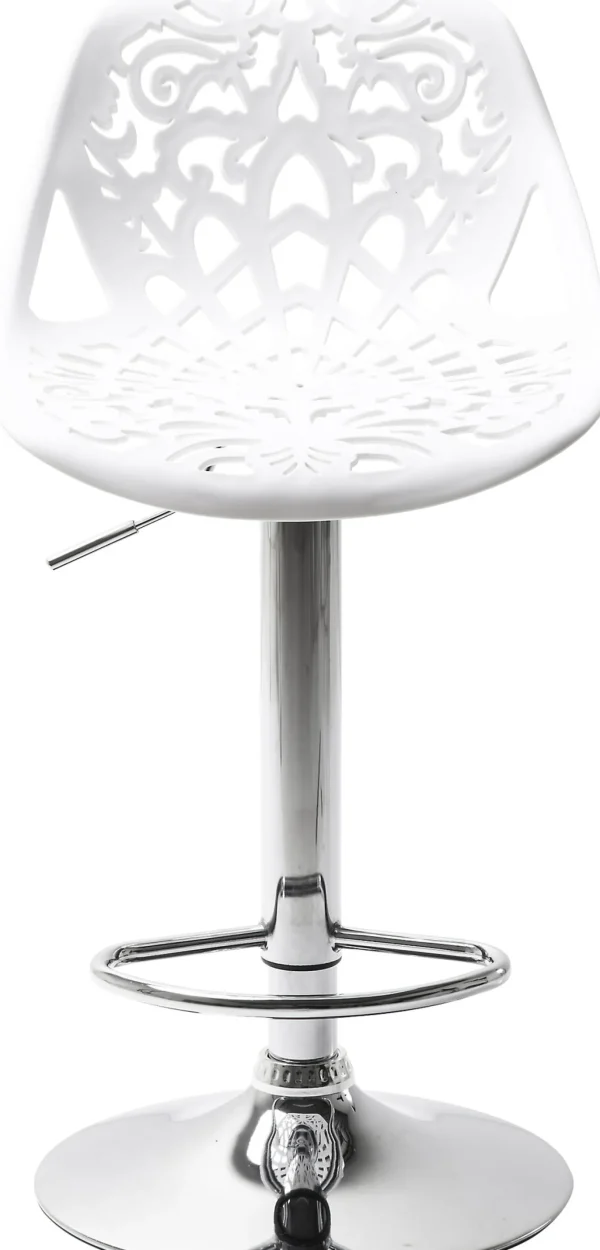 Sgabello Bar Ornament Bianco - KARE