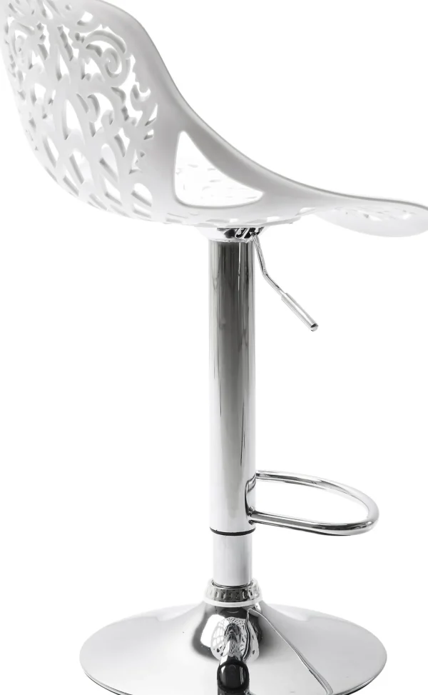 Sgabello Bar Ornament Bianco - KARE