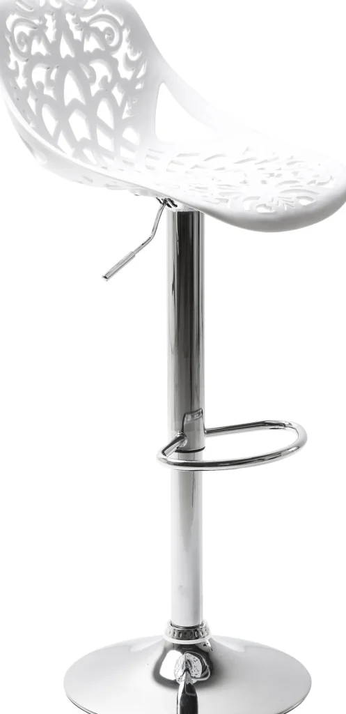 Sgabello Bar Ornament Bianco - KARE