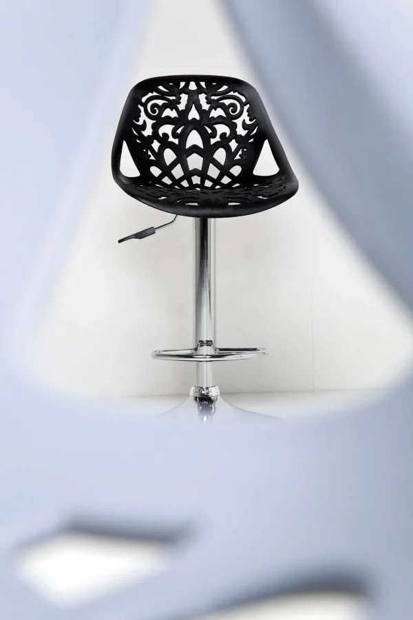 Sgabello Bar Ornament Bianco - KARE