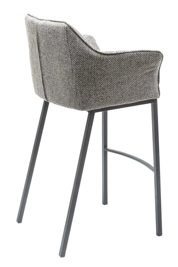 Sgabello bar ThinkThank quattro grigio - KARE
