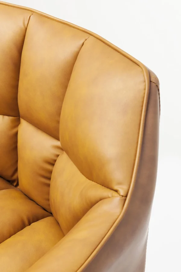 Sgabello bar ThinkThank quattro marrone - KARE
