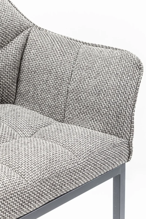 Sgabello bar ThinkThank quattro grigio - KARE