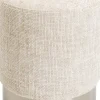 Sgabello Berry High Silber beige Ø39cm - KARE
