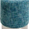 Sgabello Berry High Silber blu chiaro Ø39cm - KARE