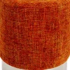 Sgabello Berry High Silber arancione Ø39cm - KARE