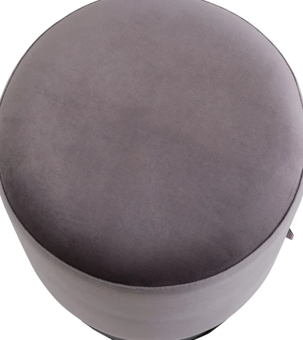 Sgabello Ciliegio Astoria Grigio Nero Ø36 cm Limitato - KARE
