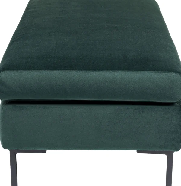 Sgabello Gianni Velvet verde scuro - KARE