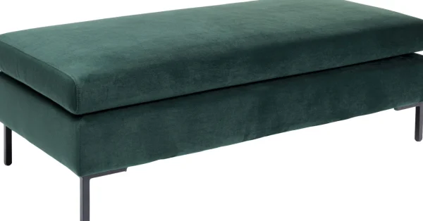 Sgabello Gianni Velvet verde scuro - KARE