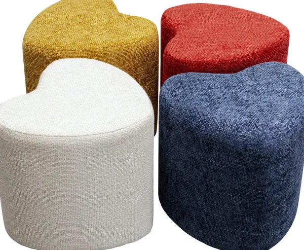Sgabello Lovely rosso 36x34cm - KARE