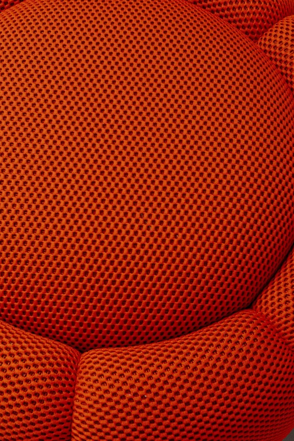 Sgabello Peppo Bloom arancione Ø72cm - KARE