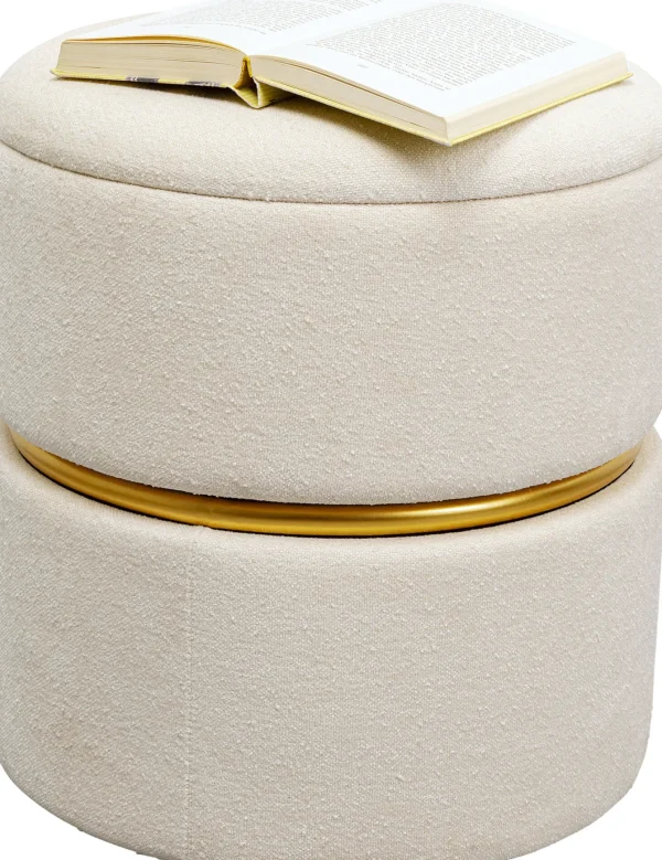 Sgabello Rumba Storage Swivel Ø40cm - KARE