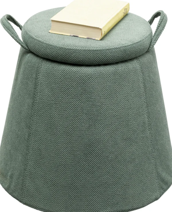 Sgabello Thimble verde Ø51cm - KARE