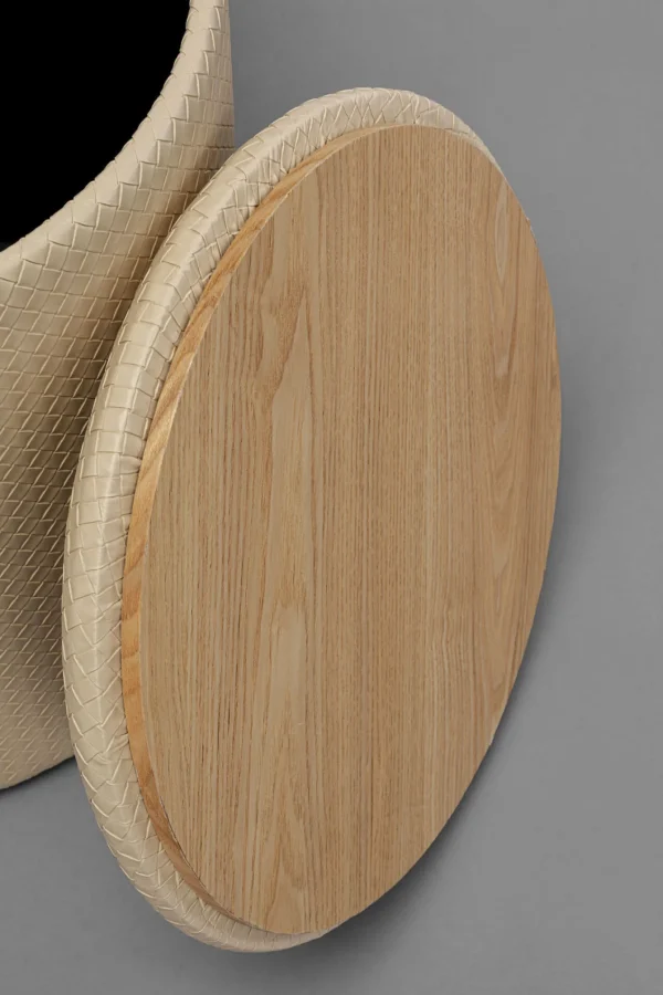 Sgabello Venezia Storage Crema Ø40cm - KARE
