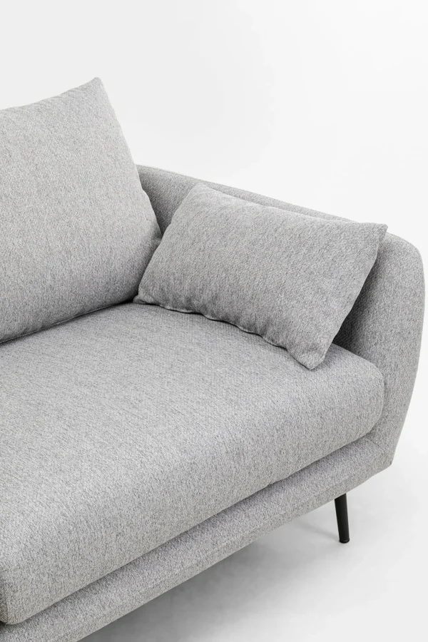 Sofa Amalfi 2-posti grigio 219cm - KARE