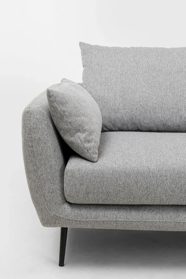 Sofa Amalfi 2-posti grigio 219cm - KARE