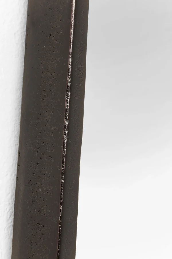 SPECCHIO CLIP NERO 32X177CM - KARE