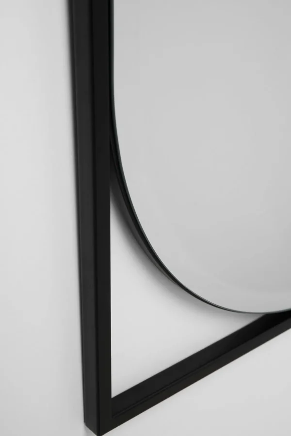 Specchio da parete Bonita nero 81x81cm - KARE