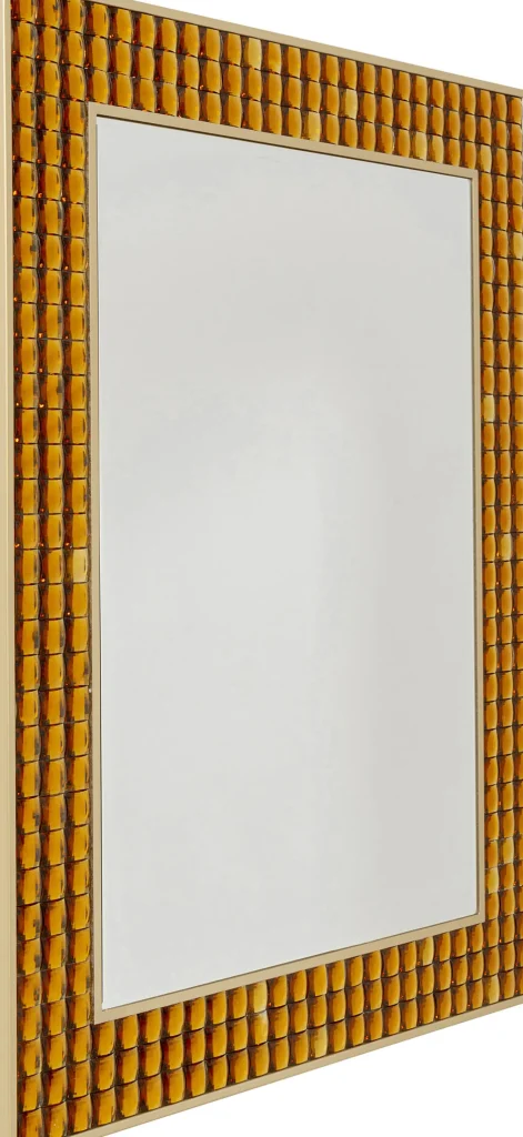 Specchio da parete Cialda Messing 80x100cm - KARE