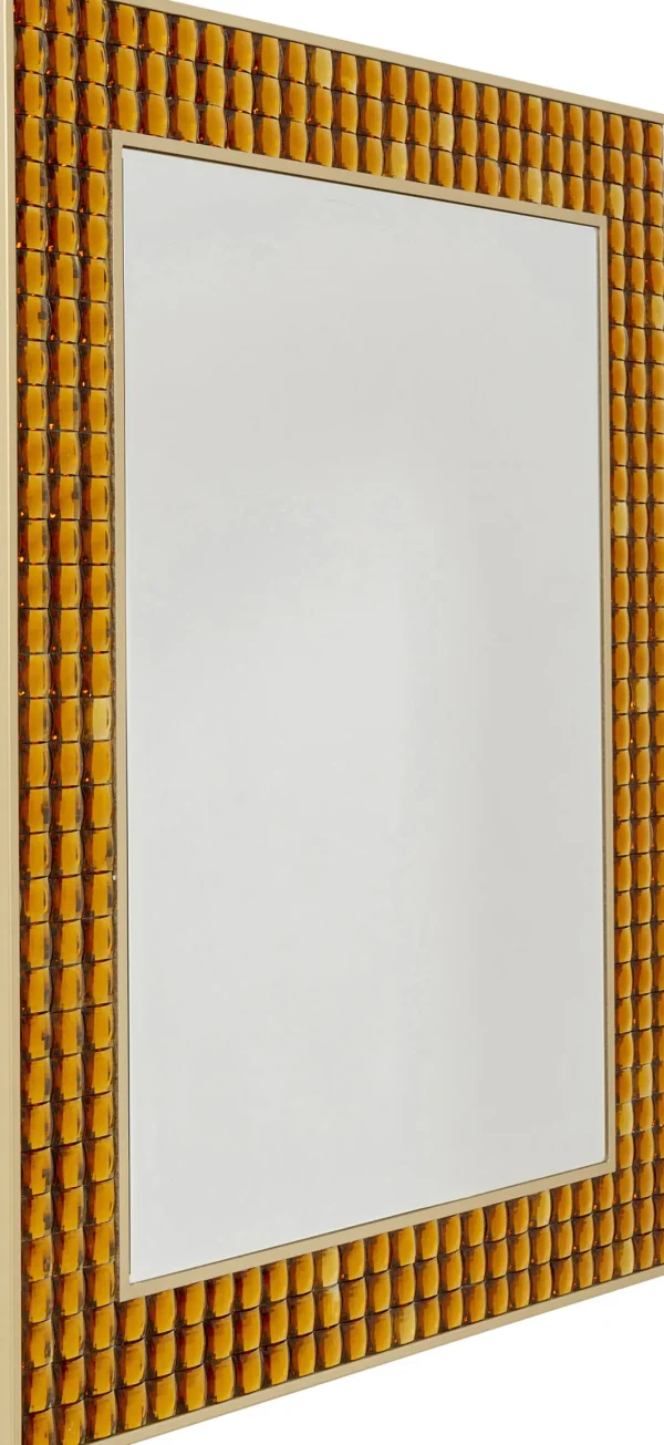 Specchio da parete Cialda Messing 80x100cm - KARE