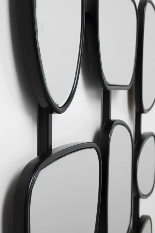 Specchio da parete Nastro nero 80x114cm - KARE