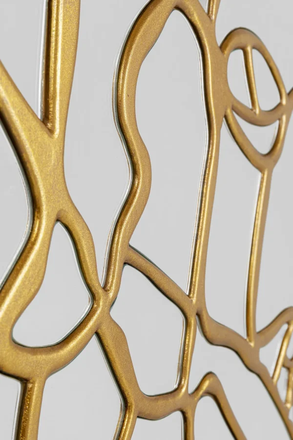 Specchio da parete Pieces oro Ø100cm - KARE